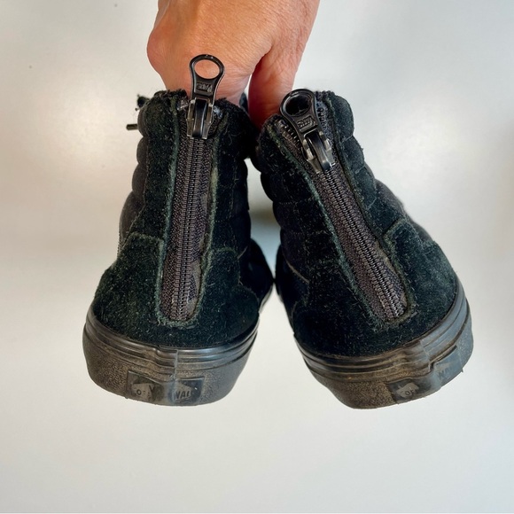 Vans Kids Boys Filmore High-Top Shoes sz 4 Black - Picture 5 of 6